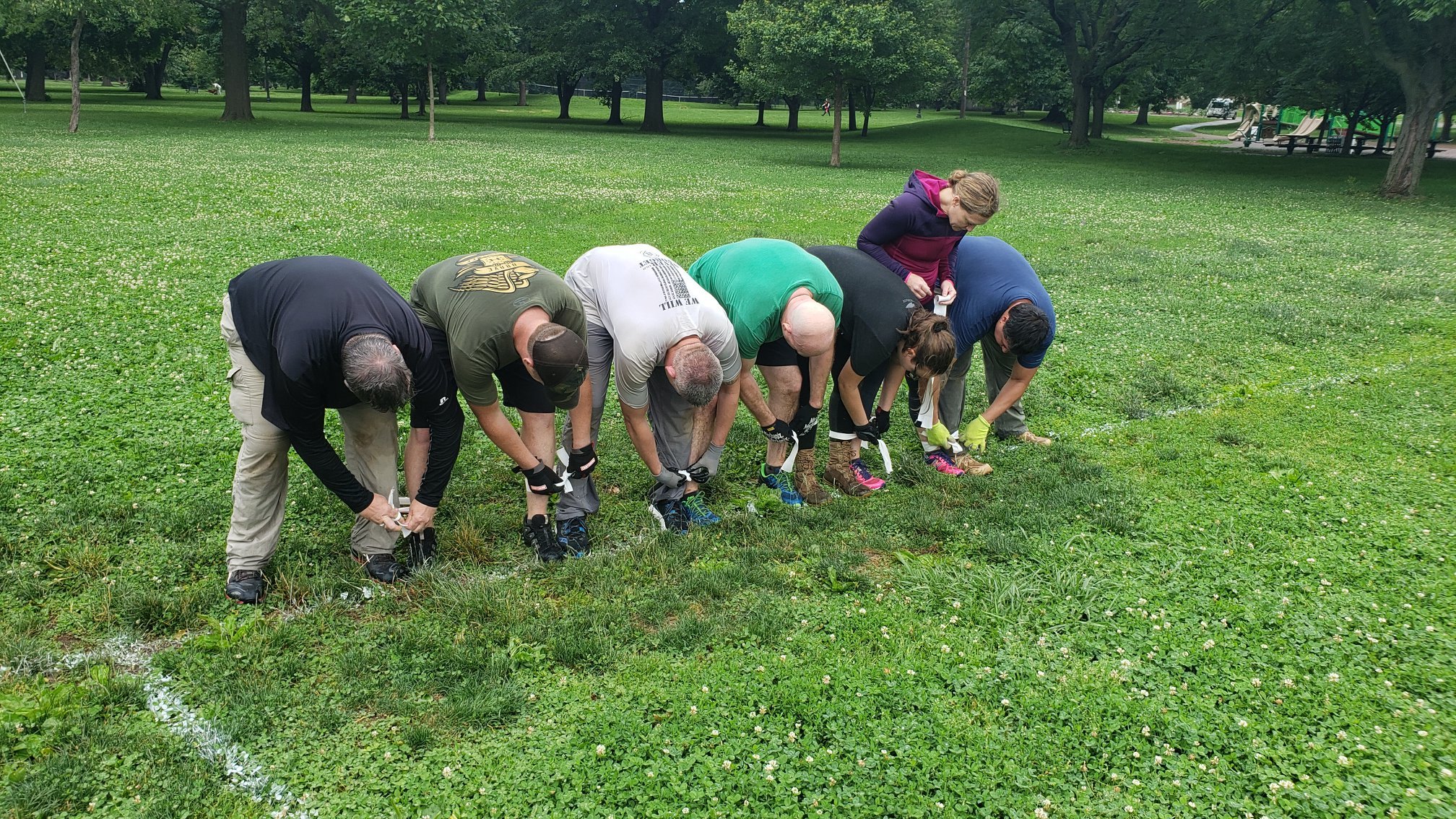 8 legged race