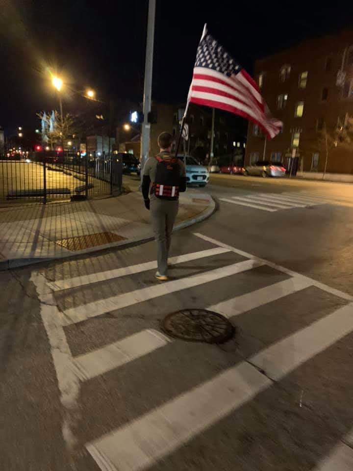 Carrying Old Glory